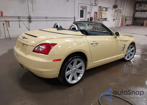 2008 Chrysler Crossfire Limited из США, поврежденный, VIN 1C3LN65LX8X075655
